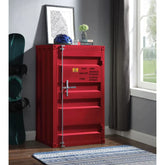 Cargo Red Chest Model 35954 By ACME Furniture